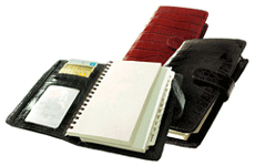 Croco Texture Leather Pocket Planner
